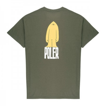POLeR　Tシャツ　"TIRED BOY TEE"　(Moss)