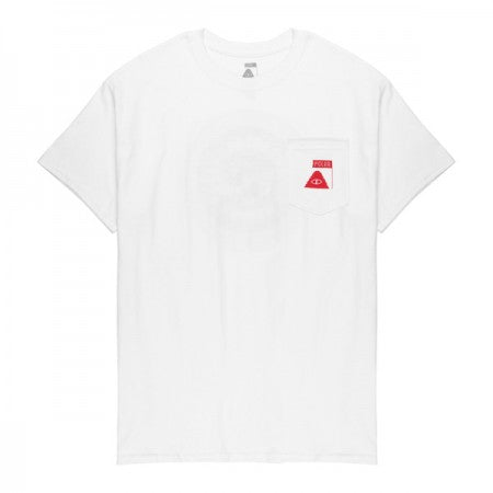 POLeR　Tシャツ　"SUMMIT POCKET TEE"　(White)