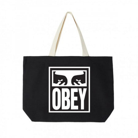 OBEY　トートバッグ　"OBEY EYES ICON 2 TOTE BAG"　(Black)