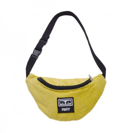 ★30%OFF★ OBEY　ウエストポーチ　"WASTED HIP BAG"　(Mellow Yellow)