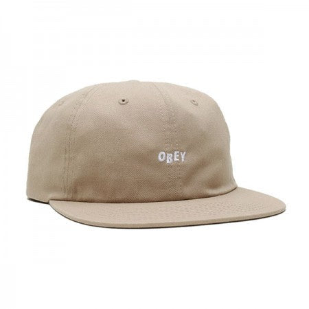 OBEY　キャップ　"JUMBLED 6 PANEL STRAPBACK CAP"　(Khaki)