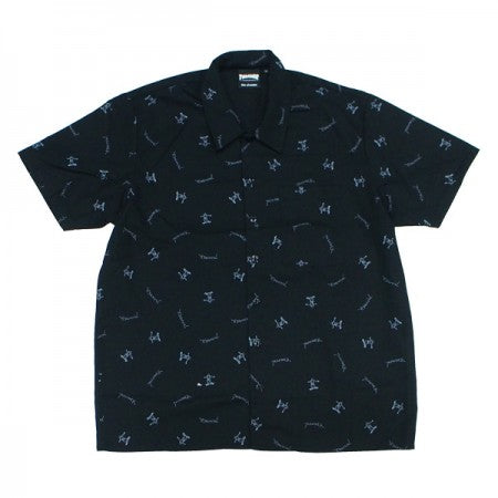 THRASHER　S/Sシャツ　"HOMETOWN GONZ LINENMIXED S/S SHIRTS"　(Black)