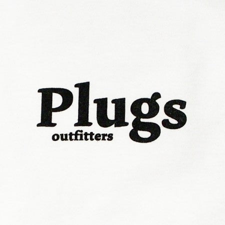 PLUGS　Tシャツ　"OF LOGO TEE"　(White)