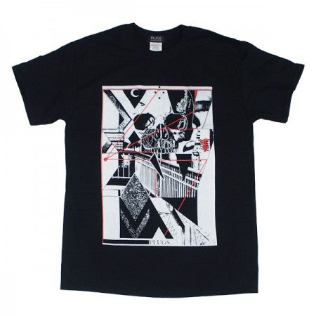 PLUGS x yuvikirizukei　Tシャツ　"15th TEE"　(Black)
