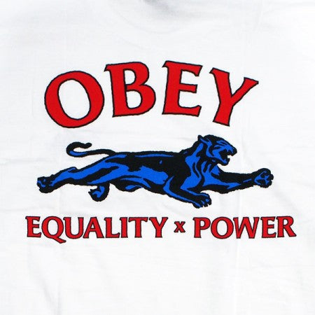 OBEY　Tシャツ　"OBEY EQUALITY X POWER BASIC TEE"　(White)