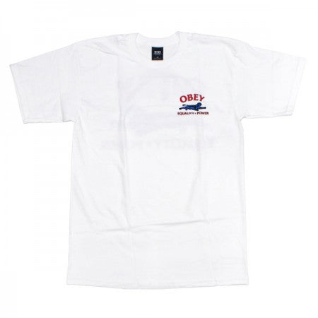 OBEY　Tシャツ　"OBEY EQUALITY X POWER BASIC TEE"　(White)