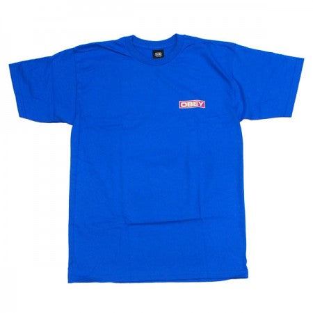 OBEY　Tシャツ　"DEPOT OBEY BASIC TEE"　(Royal Blue)