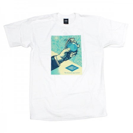 OBEY　Tシャツ　"OBEY ROYAL TREATMENT BASIC TEE"　(White)