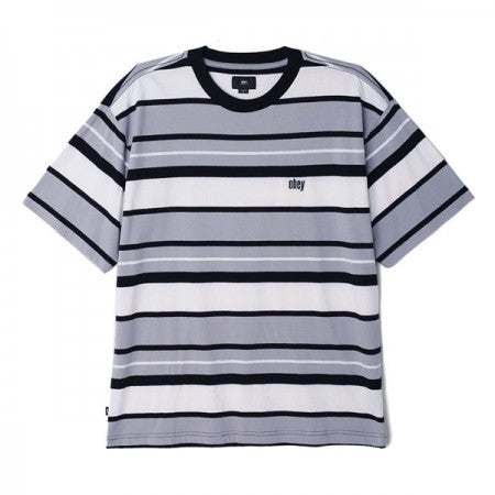 OBEY　Tシャツ　"ROLL CALL TEE"　(Gray Multi)