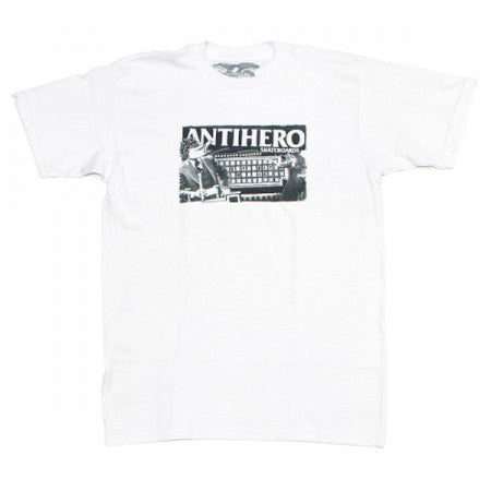 ANTI HERO　Tシャツ　"WHEEL OF ANTIHERO TEE"　(White)