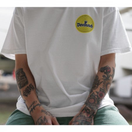 Deviluse　Tシャツ　"ROLLING TEE"　(White)