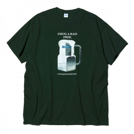 RADIALL　Tシャツ　"CRAGER CREW NECK T-SHIRT S/S"　(Forest Green)