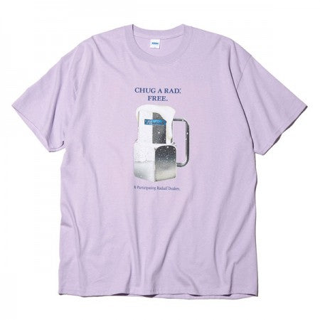 RADIALL　Tシャツ　"CRAGER CREW NECK T-SHIRT S/S"　(Purple)