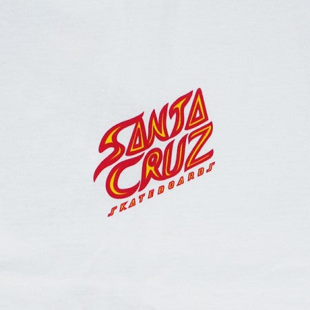 SANTACRUZ　Tシャツ　"REWIND TEE"　(White)