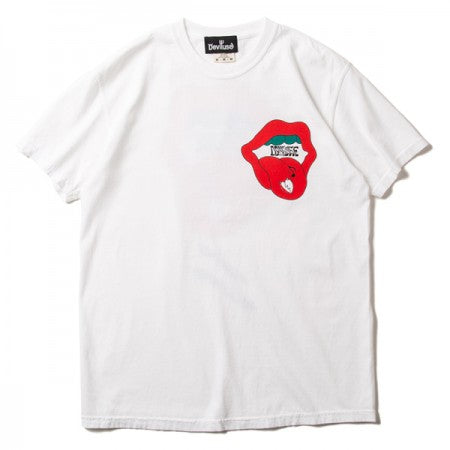 ★20%OFF★ Deviluse　Tシャツ　"PSYCHEDELIC TEE"　(White)