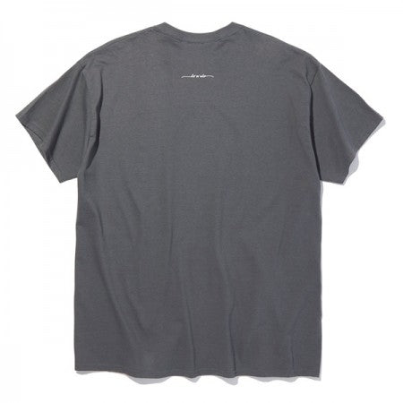 RADIALL　Tシャツ　"LO-HI CREW NECK T-SHIRT S/S"　(Charcoal)