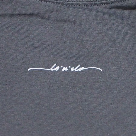 RADIALL　Tシャツ　"LO-HI CREW NECK T-SHIRT S/S"　(Charcoal)
