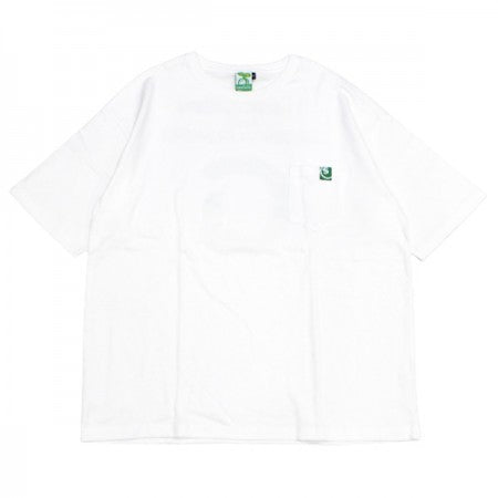 seedleSs　Tシャツ　"THINK G OVER SIZE POCKET S/S TEE"　(White)