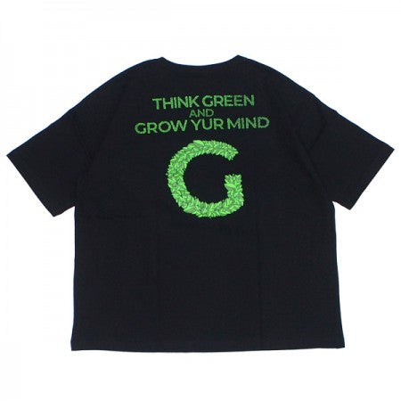 ★30%OFF★ seedleSs　Tシャツ　"THINK G OVER SIZE POCKET S/S TEE"　(Black)