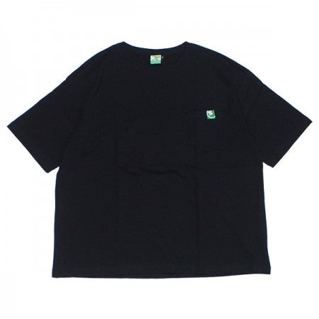 ★30%OFF★ seedleSs　Tシャツ　"THINK G OVER SIZE POCKET S/S TEE"　(Black)