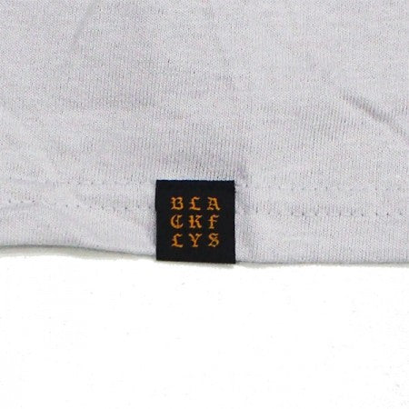 ★30%OFF★ BLACK FLYS　Tシャツ　"OVAL OG S/S TEE"　(Ice Gray)