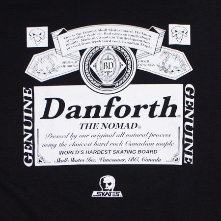SKULL SKATES　"DANFORTH EMBLEM Tシャツ"　(Black)