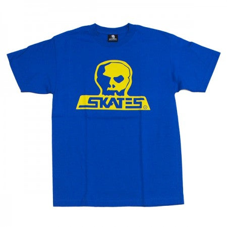 SKULL SKATES　"GT Tシャツ"　(Blue / Yellow)