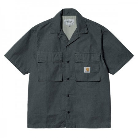 ★30%OFF★ Carhartt WIP　S/Sシャツ　"S/S WYNTON SHIRT"　(Jura / Yucca stone washed)