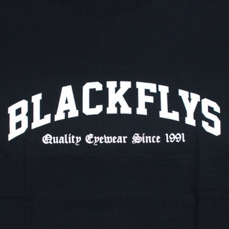 BLACK FLYS　Tシャツ　"FLYVARSITY S/S TEE"　(Black)