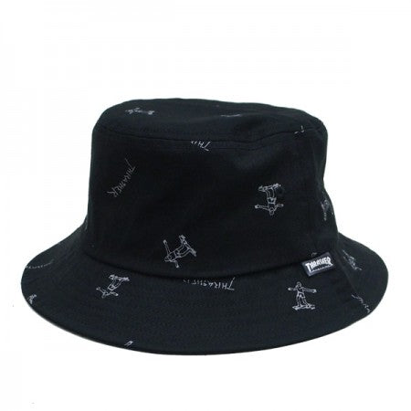 THRASHER　ハット　"GONZ BUCKET HAT"　(Black/Gray)