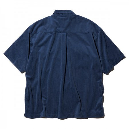 RADIALL　S/Sシャツ　"WEST COAST OPEN COLLARED SHIRT S/S"　(Blue)