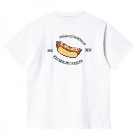 Carhartt WIP　Tシャツ　"S/S FLAVOR T-SHIRT"　(White)