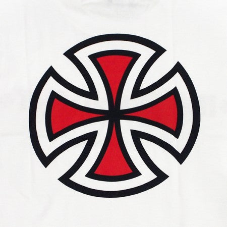 INDEPENDENT　Tシャツ　"BAR/CROSS TEE"　(White)
