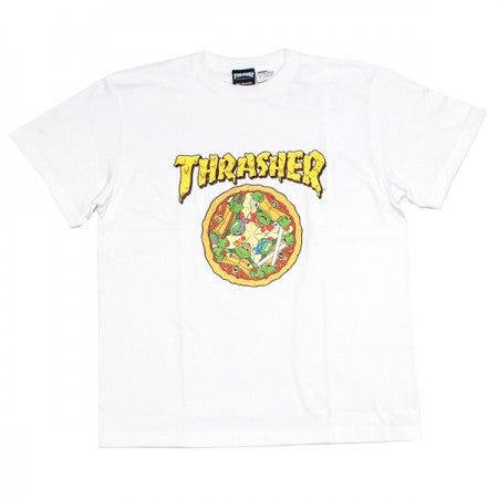 THRASHER × TMNT　"コラボTシャツ THTUR-ST003"　(White)