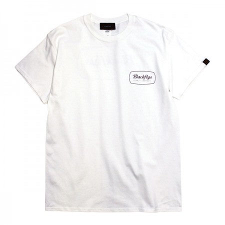 BLACK FLYS　Tシャツ　"VISTA S/S TEE"　(White)