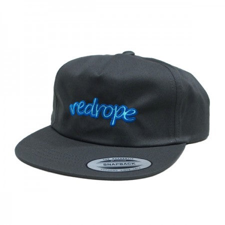 redrope　キャップ　"NEON LOGO 5PANEL SNAPBACK CAP"　(Charcoal)