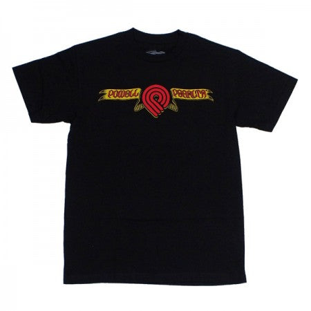 POWELL　Tシャツ　"TRIPLE P SKULL & SWORD TEE"　(Black)