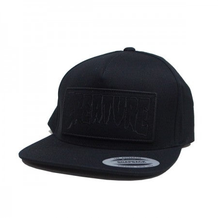 CREATURE　キャップ　"REVERSE PATCH SNAPBACK CAP"　(Black)