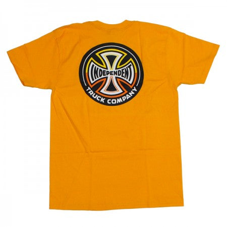INDEPENDENT　Tシャツ　"SPRIT CROSS TEE"　(Gold)