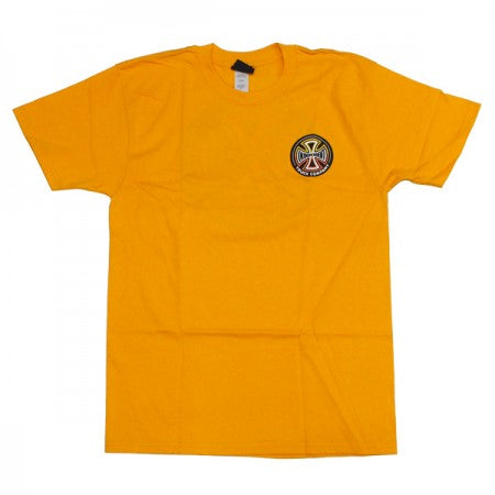 INDEPENDENT　Tシャツ　"SPRIT CROSS TEE"　(Gold)