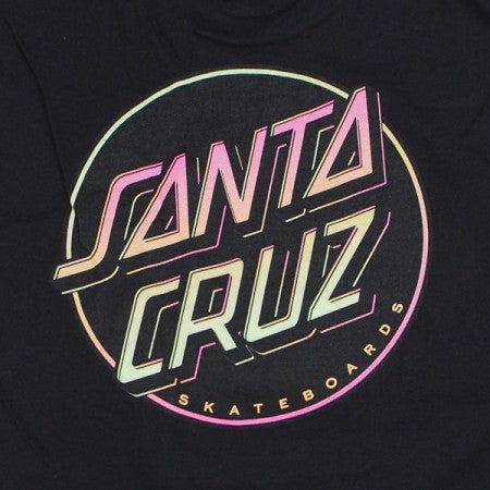 SANTA CRUZ　Tシャツ　"CONTRA DOT TEE"　(Black)