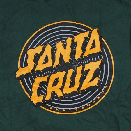SANTA CRUZ　Tシャツ　"DEPTH DOT TEE"　(Forest Green)