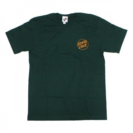SANTA CRUZ　Tシャツ　"DEPTH DOT TEE"　(Forest Green)