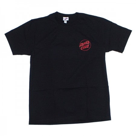 SANTA CRUZ　Tシャツ　"DEPTH DOT TEE"　(Black)