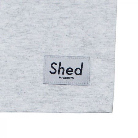 Shed　Tシャツ　"authentic"　(Ash)