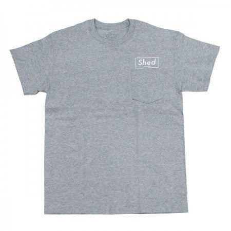 Shed　Tシャツ　"PO box"　(Gray)