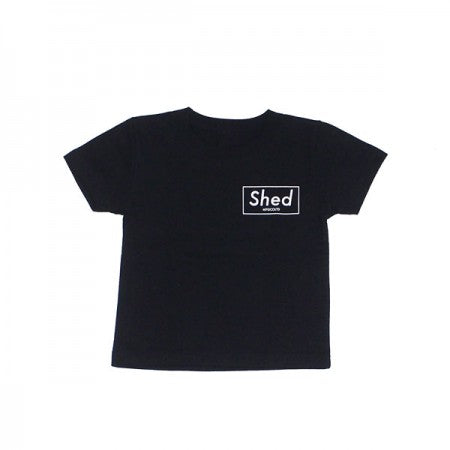Shed Tシャツ "PO box kids" (black)
