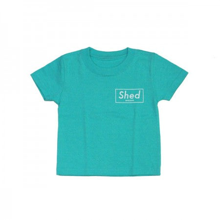 Shed Tシャツ "PO box kids" (mint)