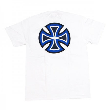 INDEPENDENT　Tシャツ　"BC PRIMARY TEE"　(White/Blue)