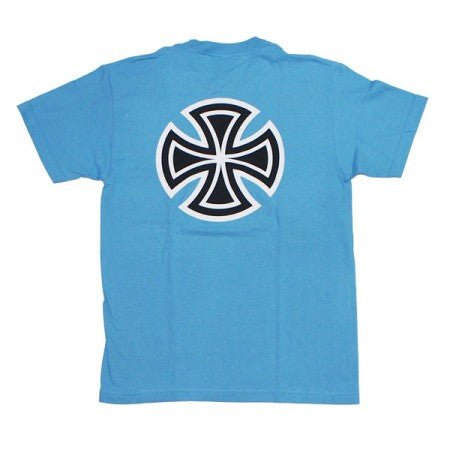 INDEPENDENT　Tシャツ　"BAR/CROSS TEE"　(Caroline Blue)